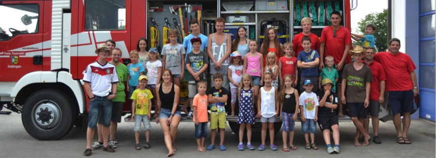 Ferienprogramm der Freiwilligen Feuerwehr Gablingen