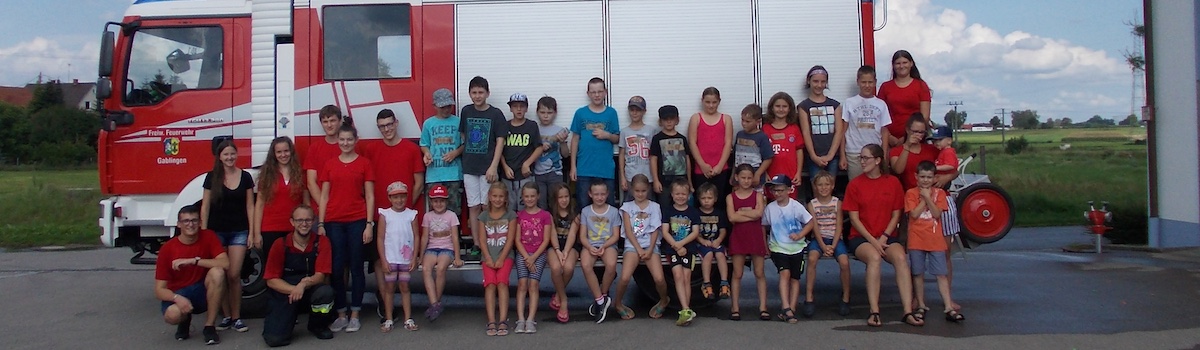 Ferienprogramm 2017 der FF Gablingen