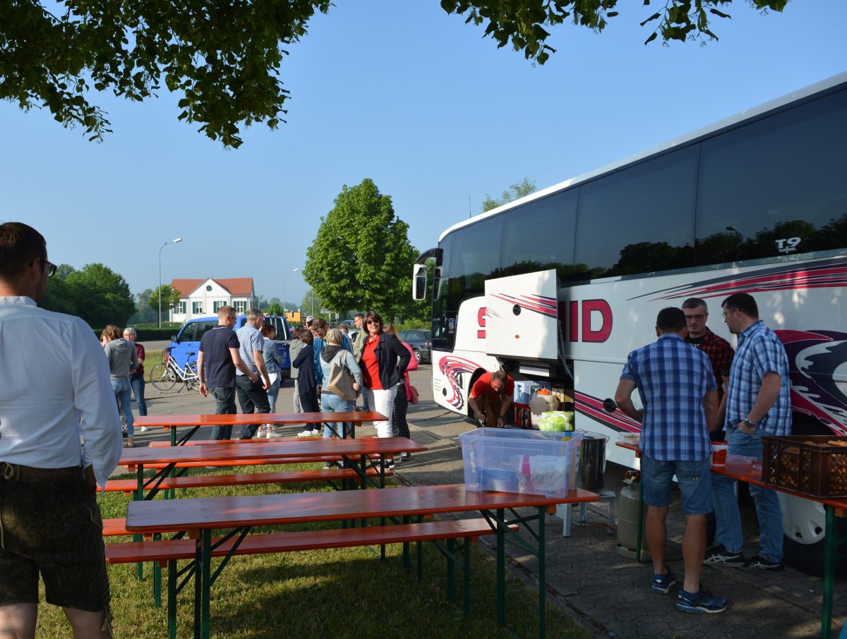 Vorbereitungen zum Weißwurstfrühstück
