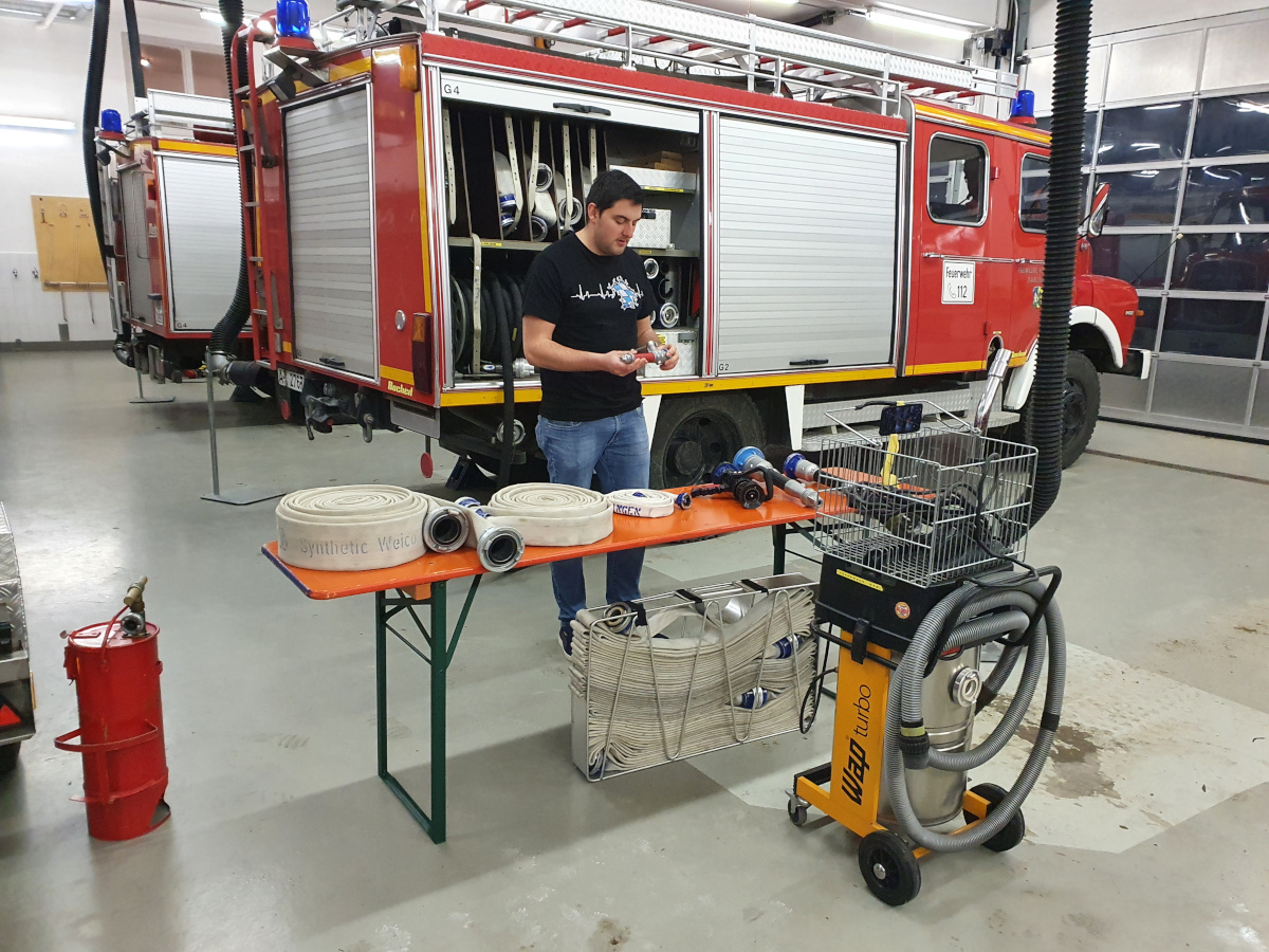 Virtuelle Jugendübung mit Jugendwart Michi