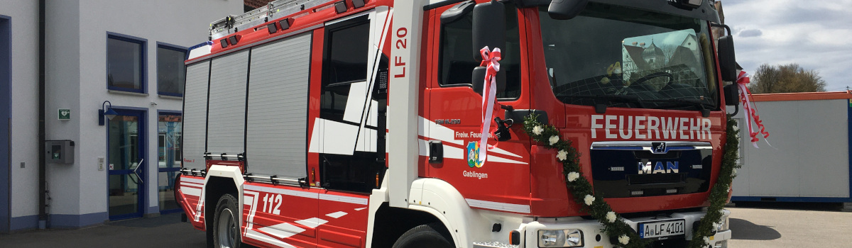 Fahrzeugsegnung – Löschgruppenfahrzeug LF20