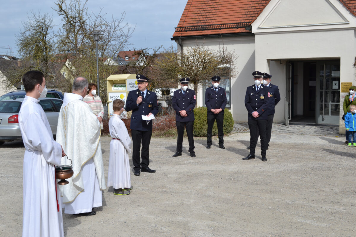 Segnung Löschgruppenfahrzeug LF20