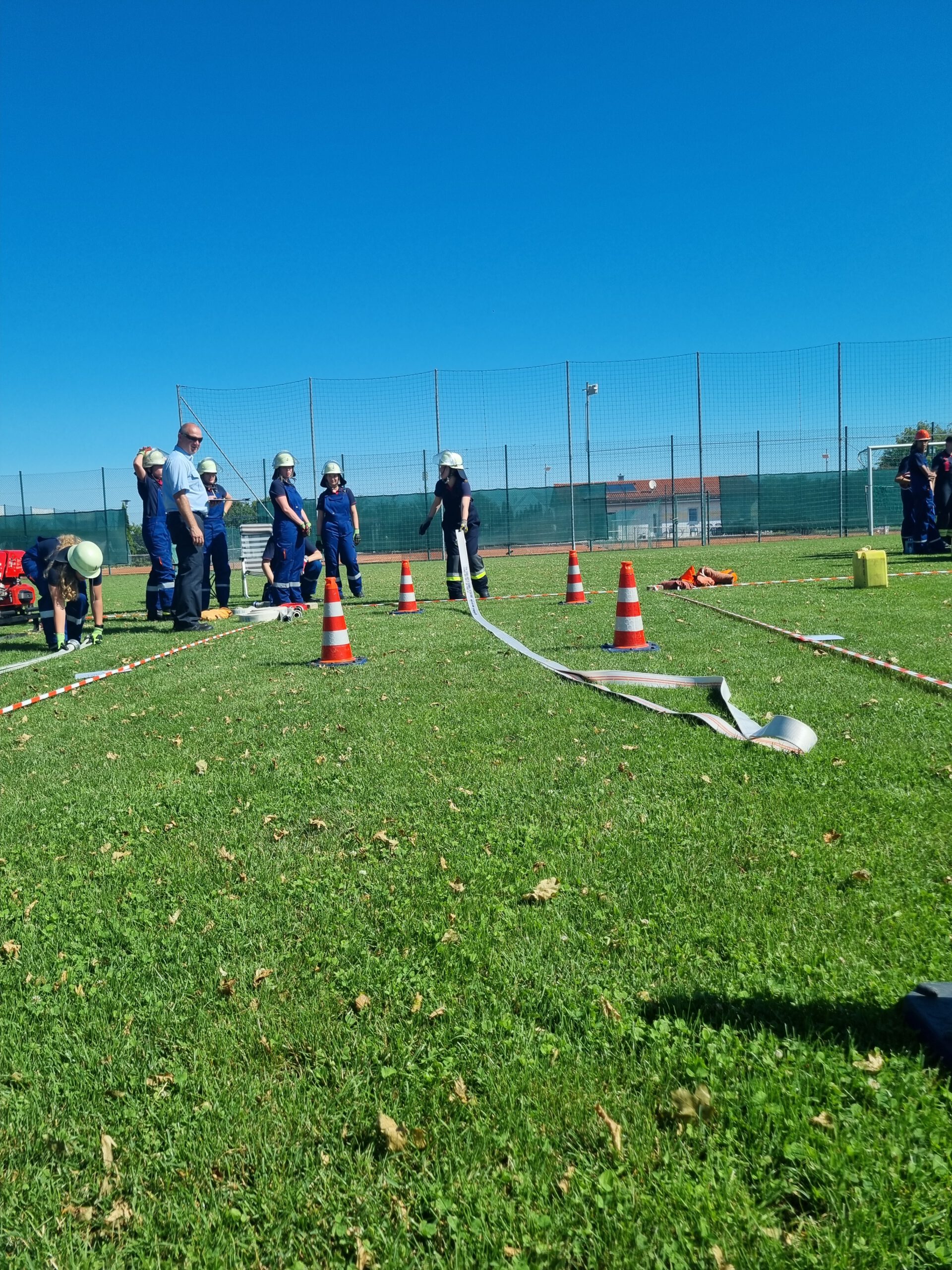 Kreisjugendzeltlager in Graben mit Abnahme der Jugendleistungsprüfung